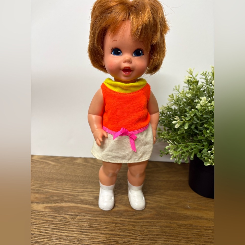 Mattel | Vintage 1967 Small Baby Walker Doll
